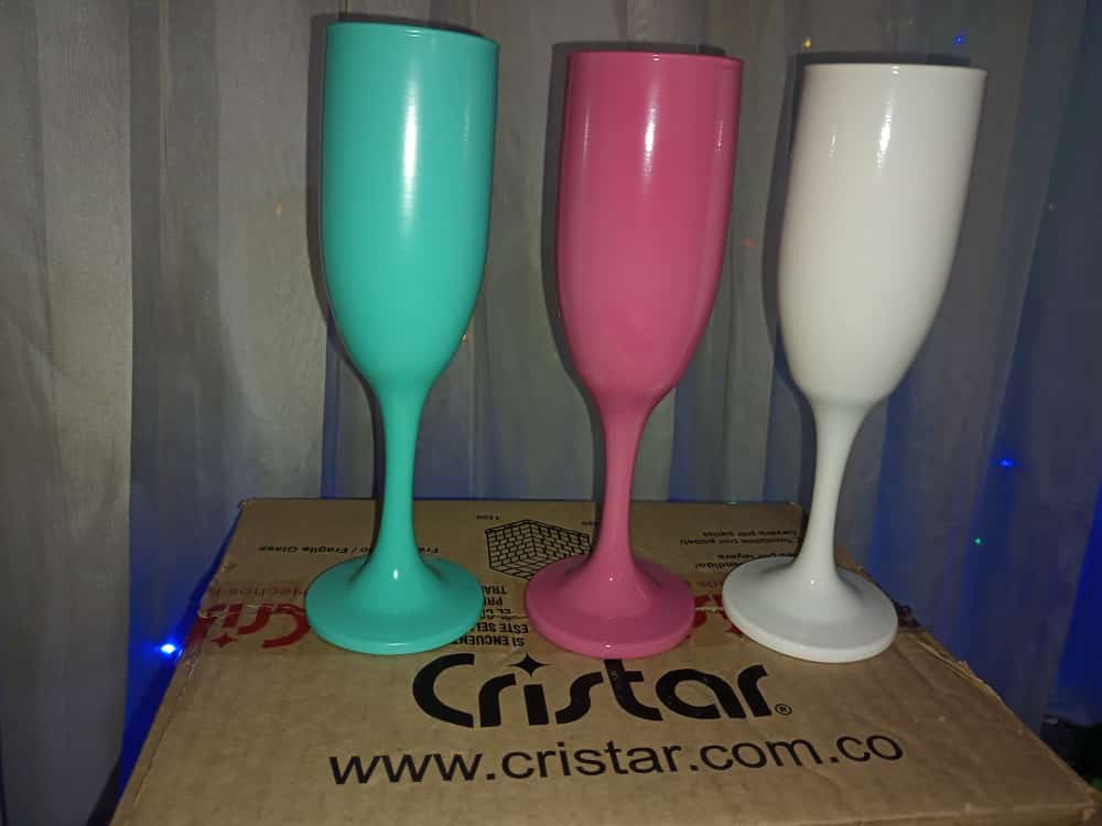 Copas de Champagne Color